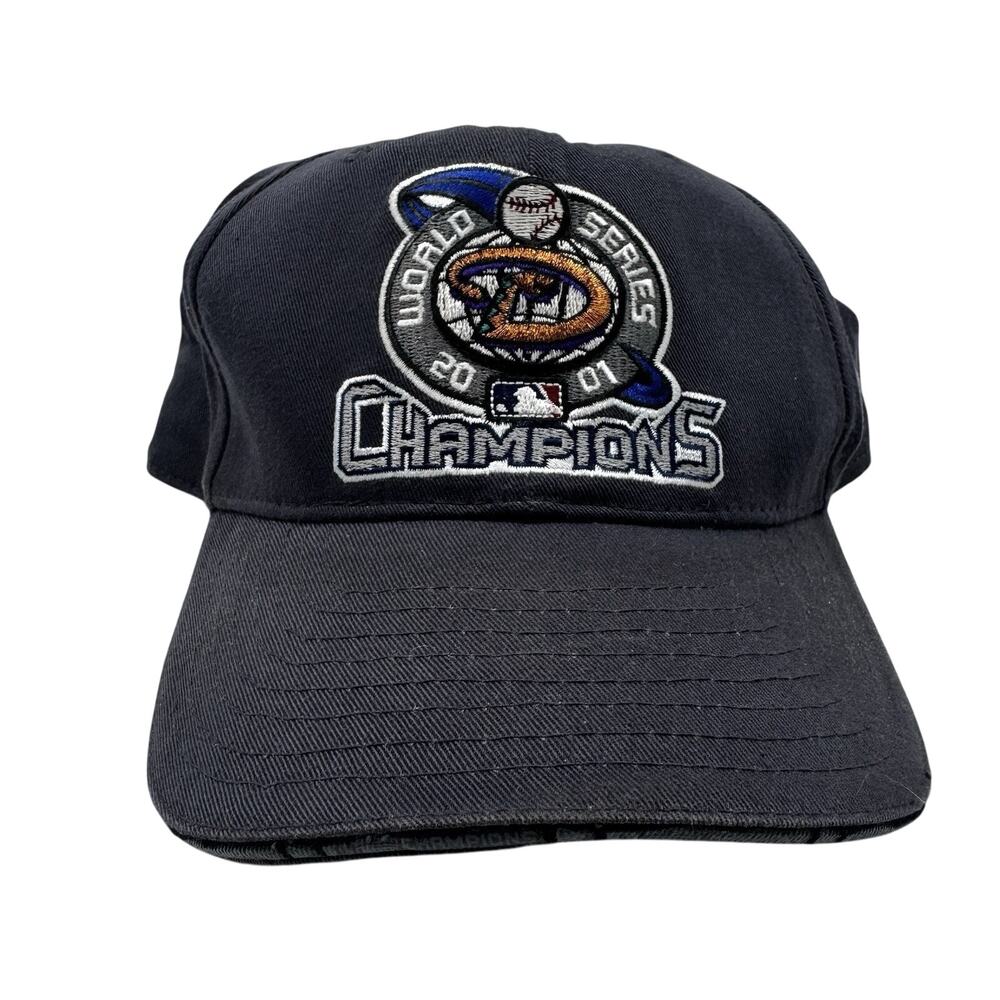 Arizona Diamondbacks World Series 2001 Champions Gray Official Clubhouse New Era